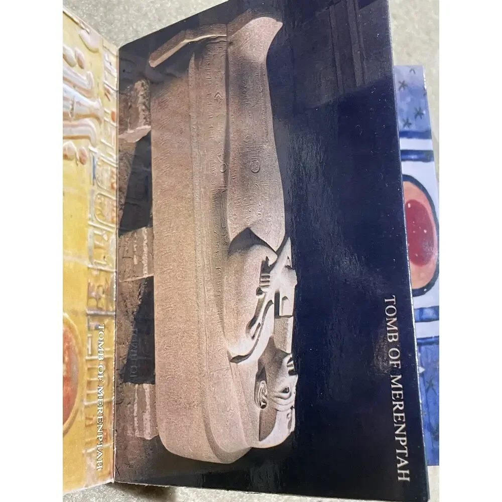 Lot Of 18 Vintage Egyptian Postcards Tomb‎ Of Ramses Merenptah Saptah New